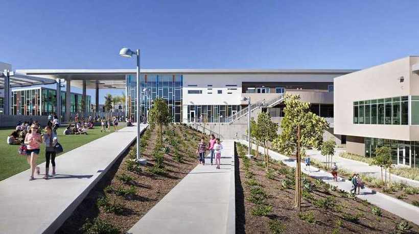 A K–8 campus structured on Design Thinking, collaboration, and project-based learning